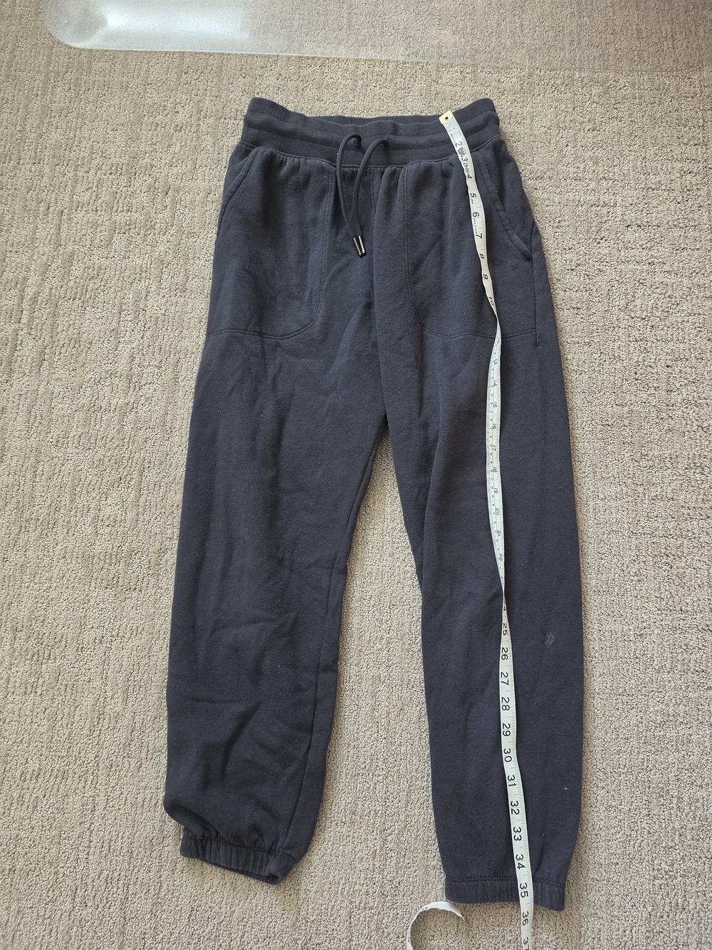 Women's Black Drawstring Track Pants - Casual Joggers